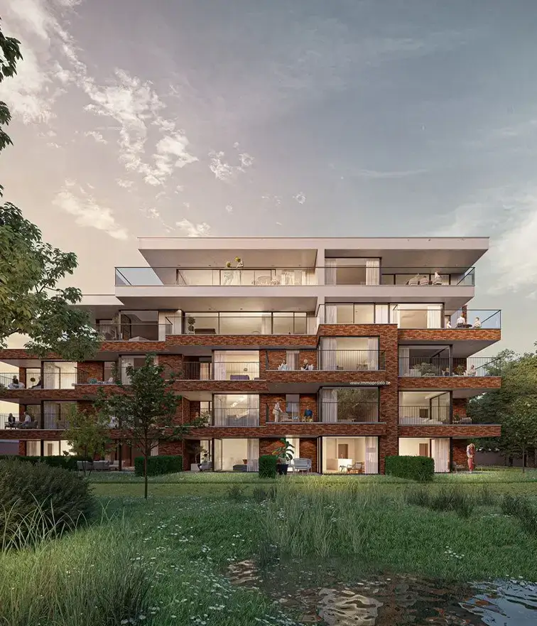 Nieuwbouwappartementen ontwikkeld door Ceyssens